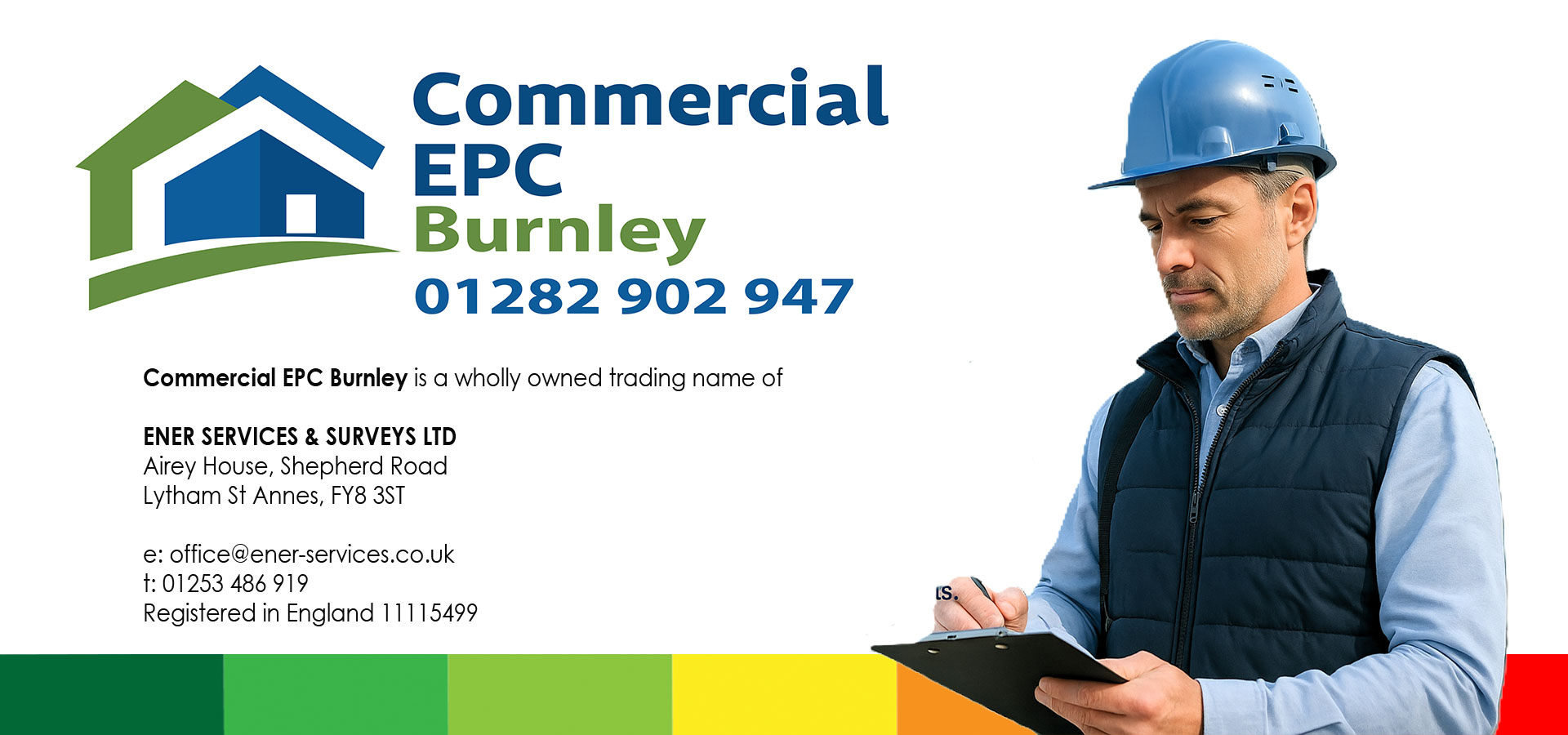 Commercial EPC Burnley Footer